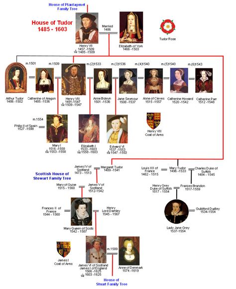 castle of tudor family tree.